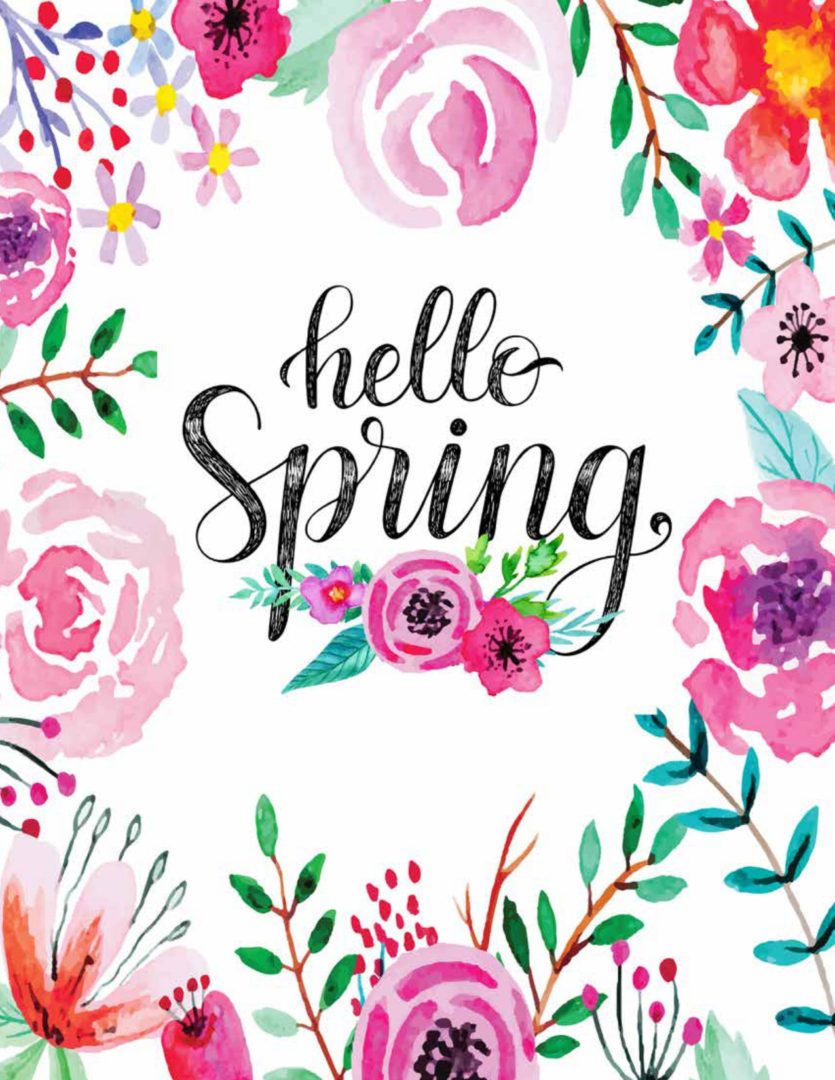 A poster about spring